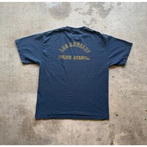 2000s Los Angeles Police Academy Black Tee Size XL